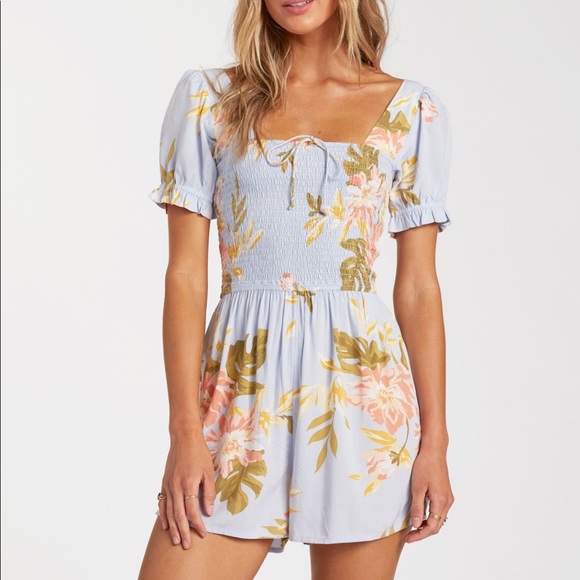 Billabong Flirty Day Romper NWT - Picture 1 of 11